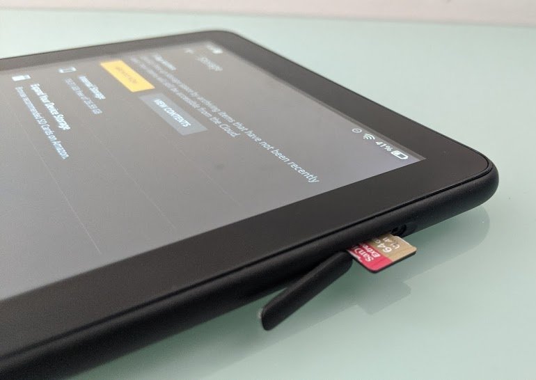 camera Arena preamble How to use an SD card with Amazon's Fire tablets - Liliputing