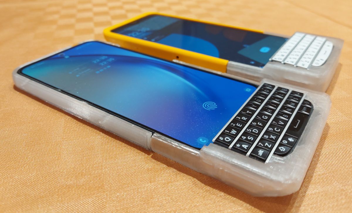 Fairberry lets you attach a BlackBerry keyboard to modern phones (some assembly & customization required)